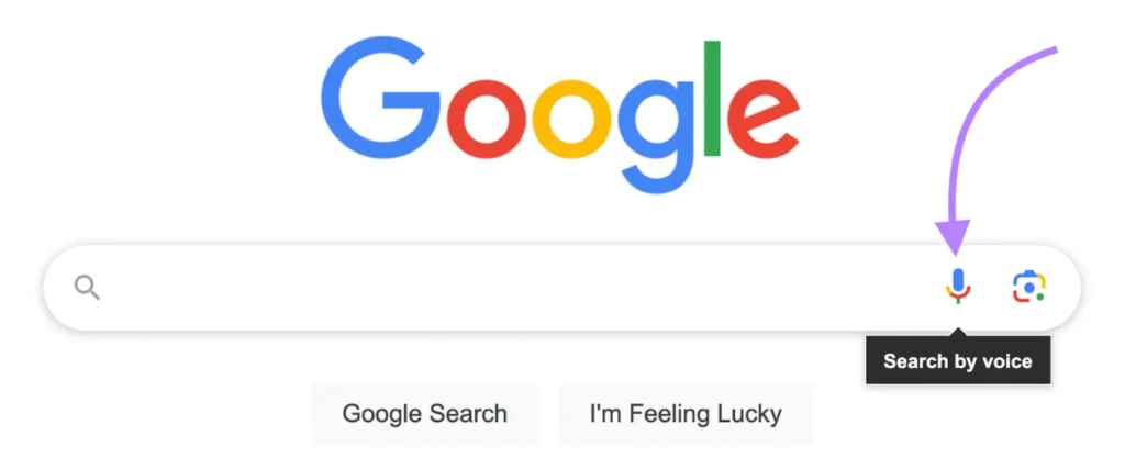 google voice search icon