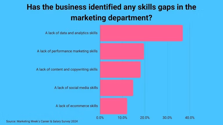 Hire a Digital Marketing Consultant as part of your marketing department. Here's the skills gap 